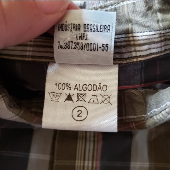 Lazy Dog plaid shirt - Picture 2 of 4